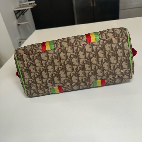 RARE DIOR RASTA MONOGRAM BOSTON BAG - Picture 7 of 12